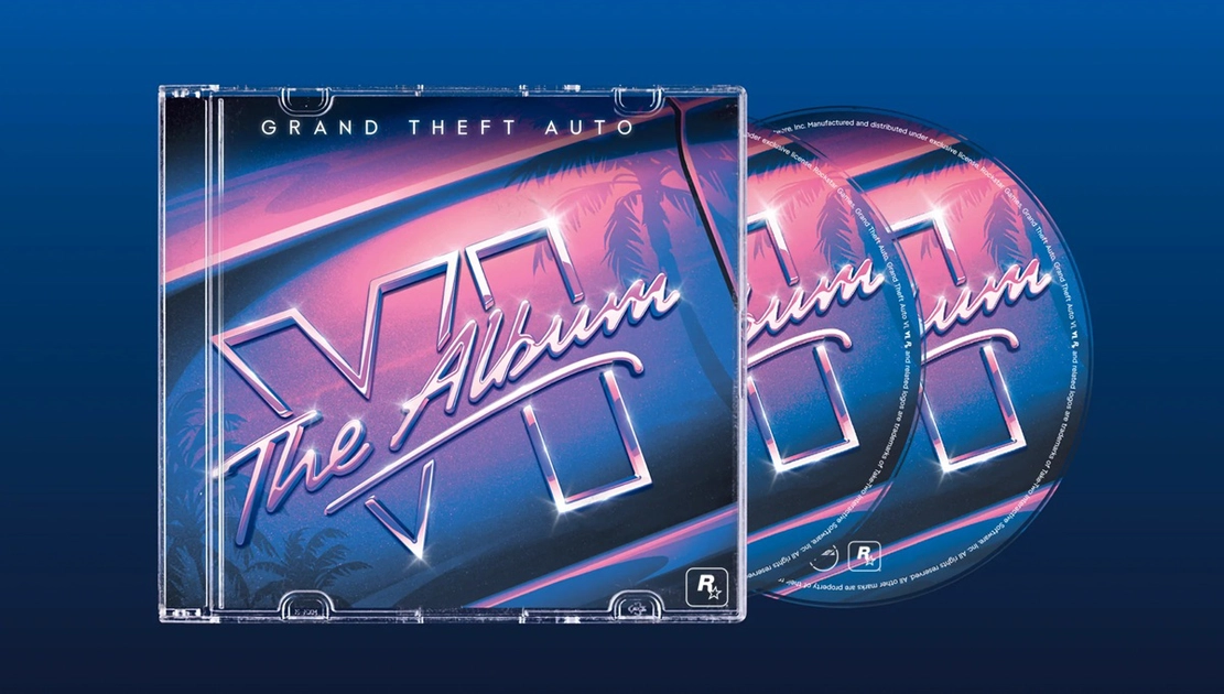 GTA VI: The Album — available on CD, standard vinyl, and limited-edition vinyl from November 19, 2026.