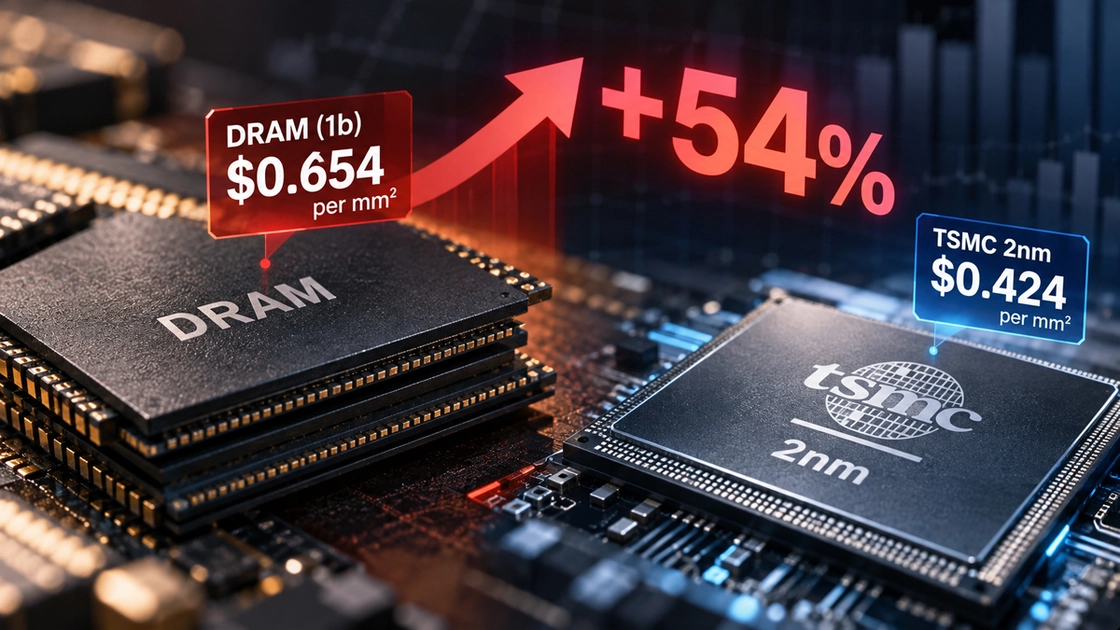 Дорогий чип пам'яті DRAM на пластині