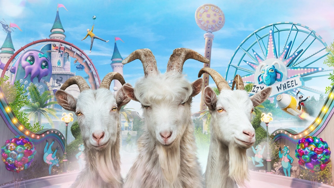 Поринаємо в хаос: арт Goat Simulator 3 — Ticket to Dizzyworld!