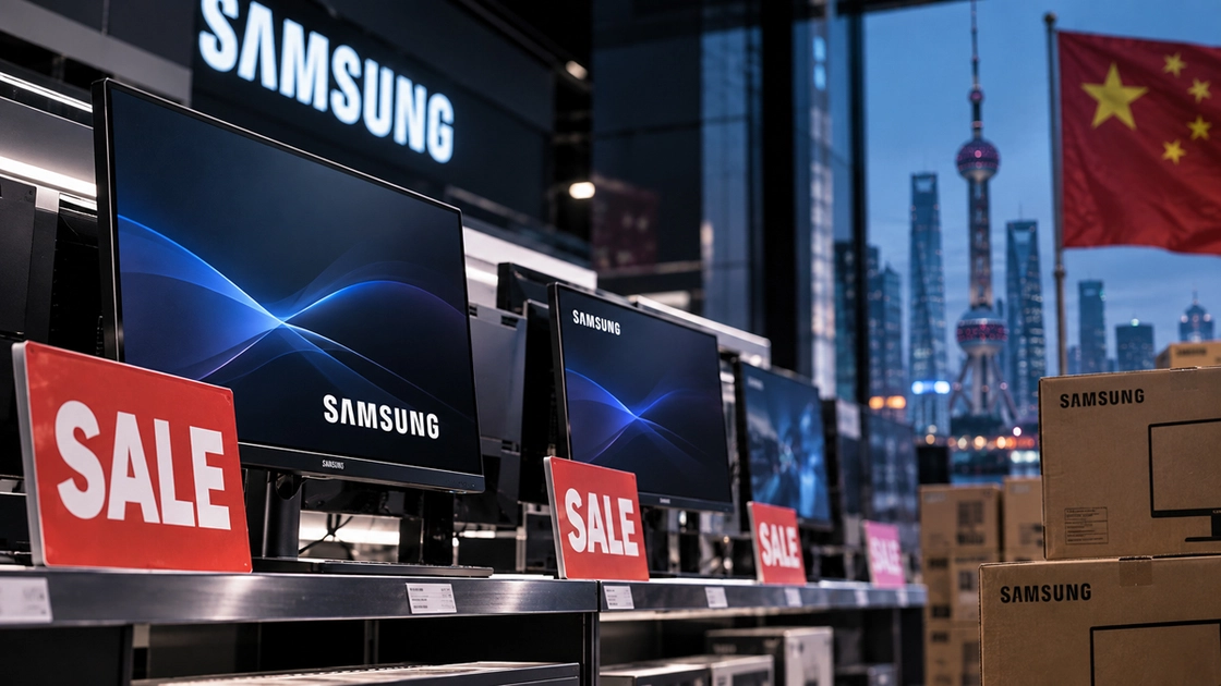 Samsung arrête ses moniteurs en Chine d'ici fin novembre 2026