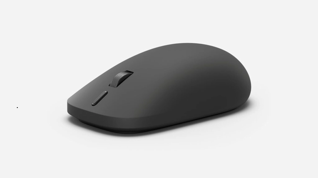 Surface Mouse Second Edition in Platinum — the design is unchanged from the original, but the internals are not.