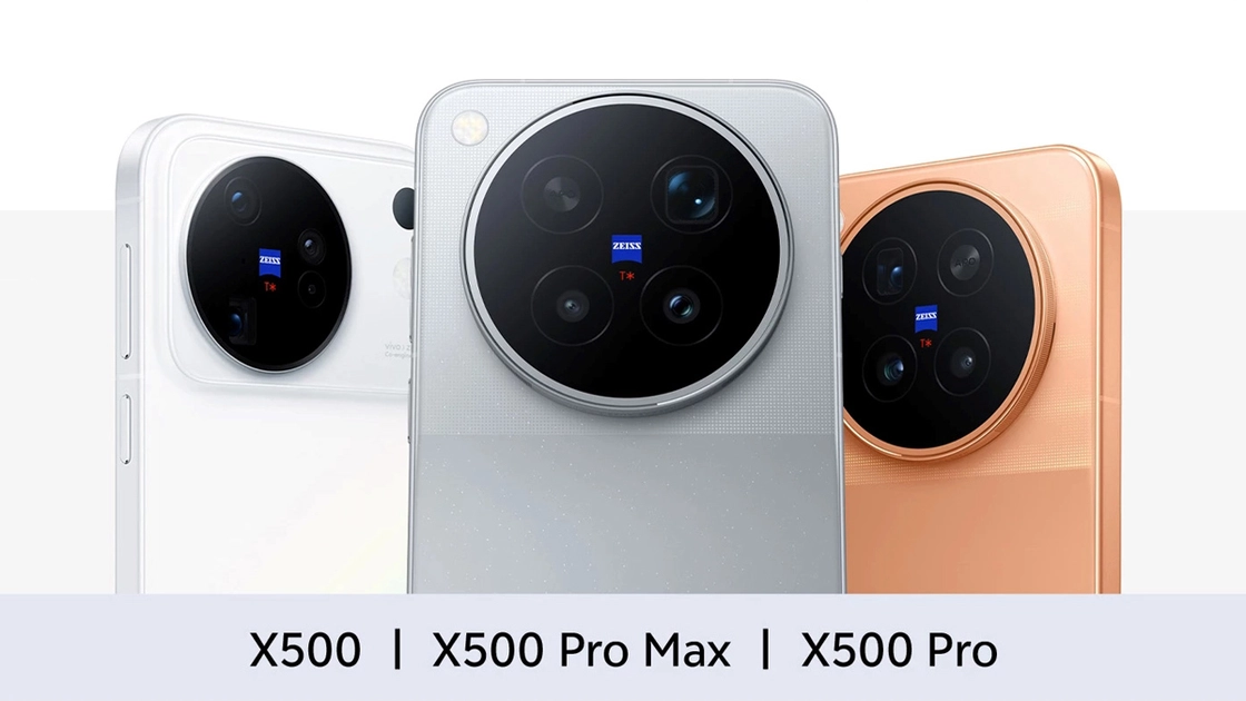 Vivo X500 Pro — la version européenne conserve la même capacité de batterie que le modèle vendu en Chine.