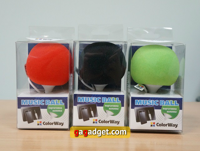 Итоги розыгрыша трех портативных колонок ColorWay MusicBall