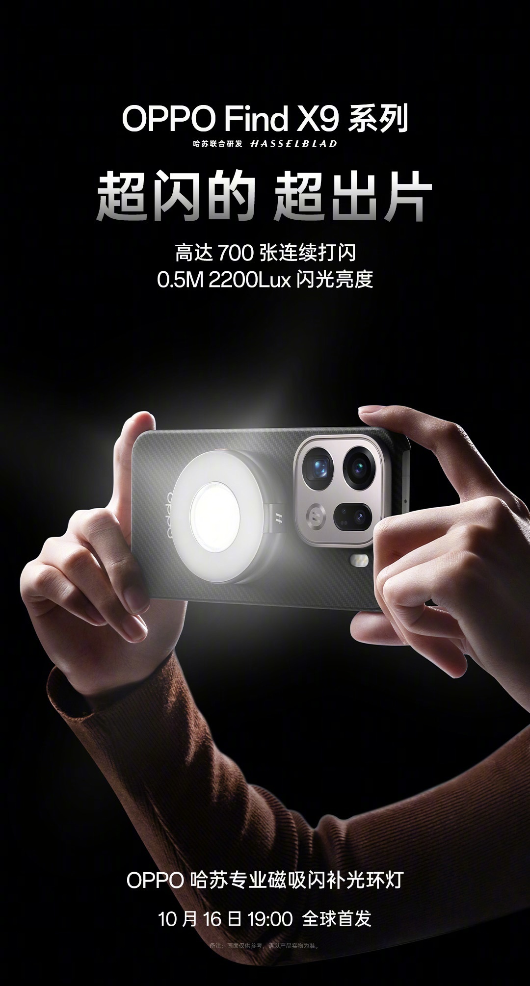 Hasselblad magnetic ring light