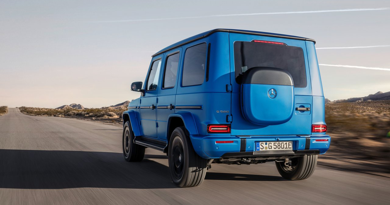 Интерьер электрического G-Class