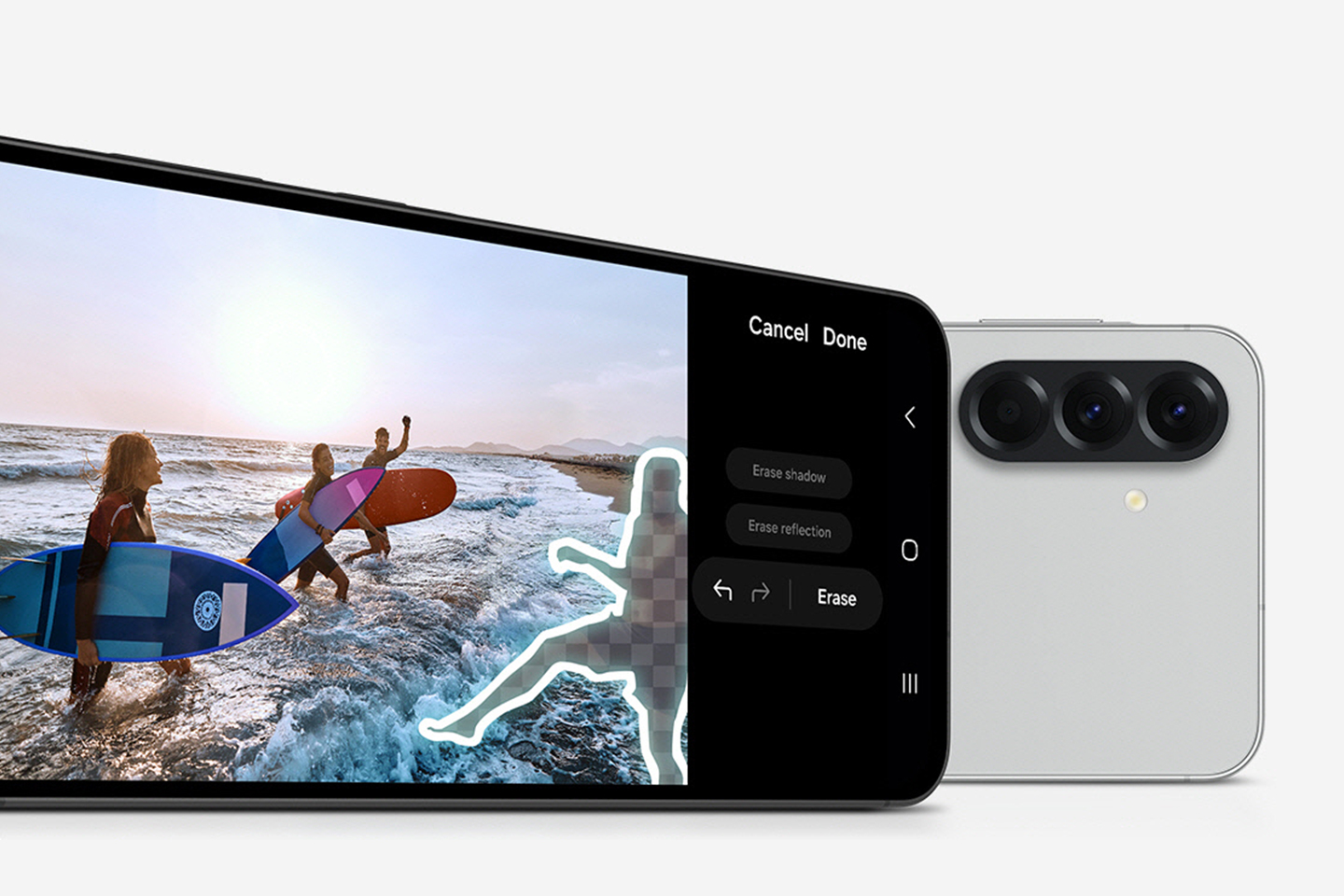 Appareil photo du Galaxy A56