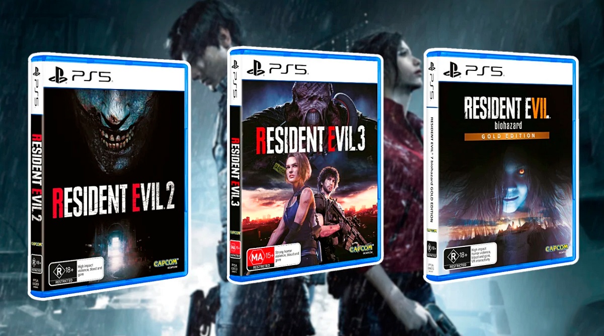 It's official: Capcom will release physical editions of Resident Evil 2, 3, and 7 for PlayStation 5