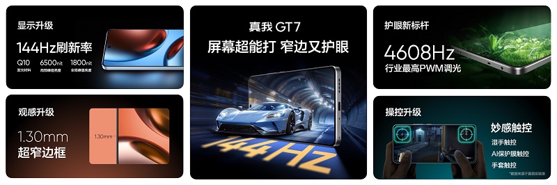Смартфон Realme GT7 в ракурсе 2
