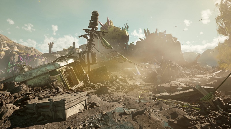 Поселение Голден-Ридж в The Outer Worlds 2