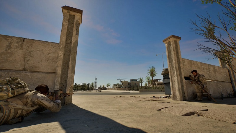 Vous êtes un sniper dans Center Mass : Streets of Ramadi.