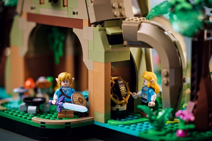 Dans le cadre d'une collaboration intéressante entre Nintendo et LEGO, le premier constructeur sur le thème de The Legend of Zelda a été annoncé. Il vous permettra d'assembler deux variantes du Grand Arbre de Deku.-4
