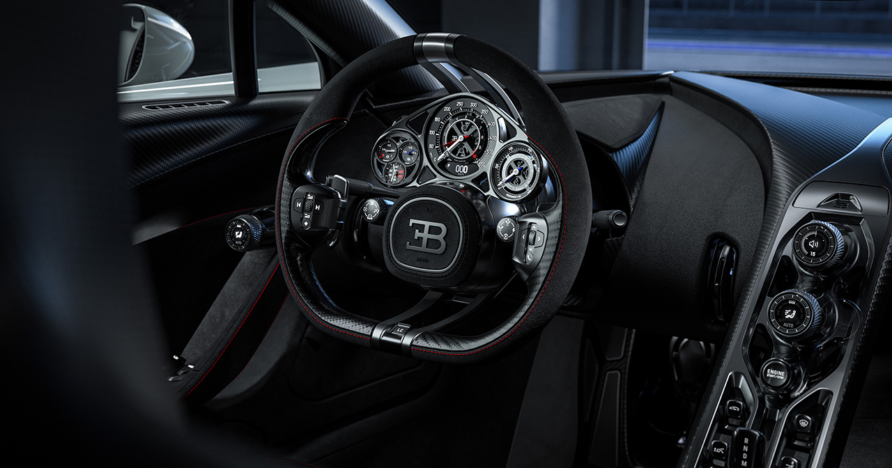 Nouveau design pour l'arrière du Tourbillon Bugatti