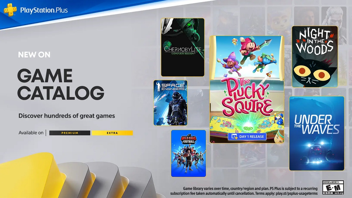 До вересневої добірки ігор для передплатників PS Plus Extra і Premium увійдуть Far Cry 5, Night in the Woods, Chernobylite і ще кілька чудових ігор