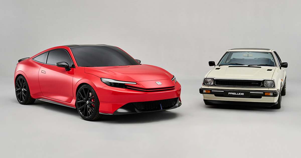 Honda Prelude concept et Prelude première génération
