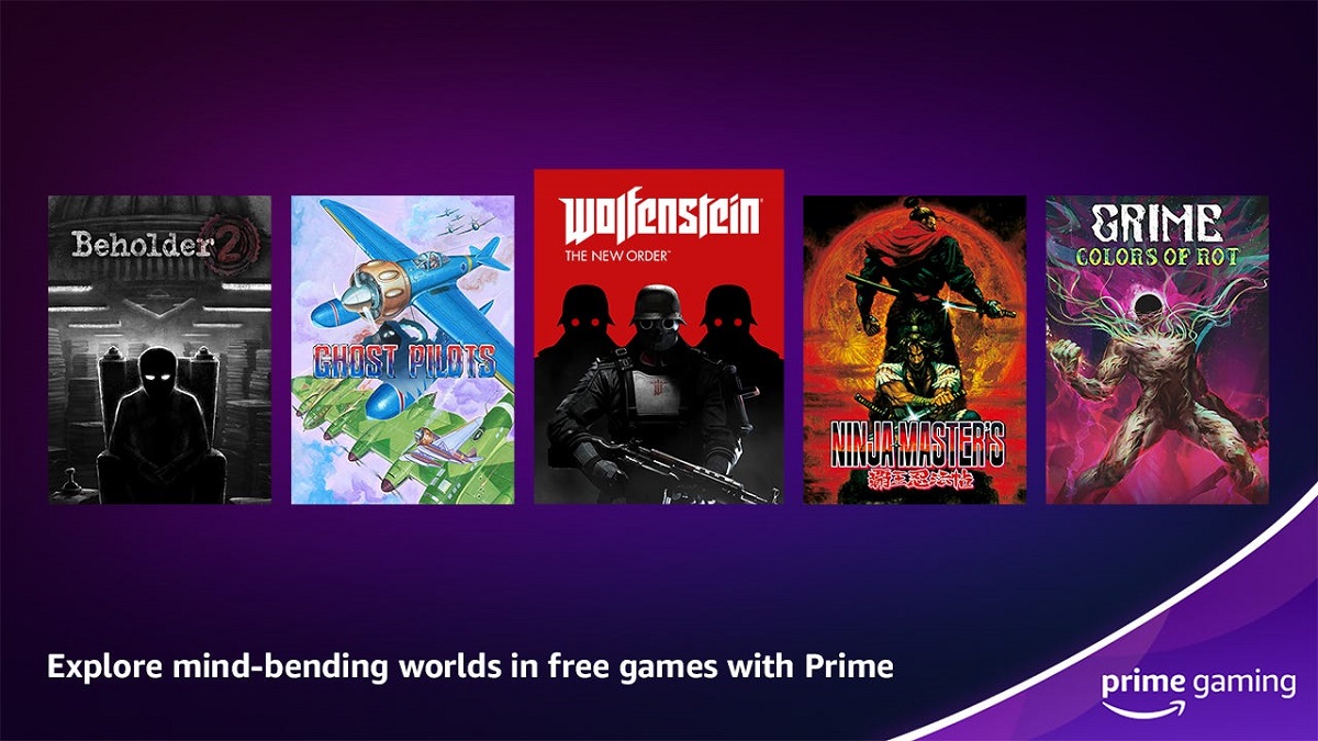 Shooter Wolfenstein: The New Order, RPG Icewind Dale and 13 other cool projects will be available to Amazon Prime Gaming subscribers in April