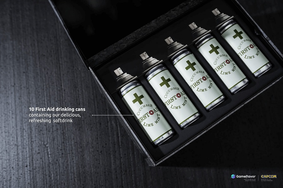Resident Evil fans - Attention! First Aid Collector's Drink Announced-2