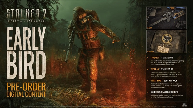 Rifle, suit and backpack - Stalker 2: Heart of Chornobyl developers revealed in-game items that gamers will receive for pre-order-2