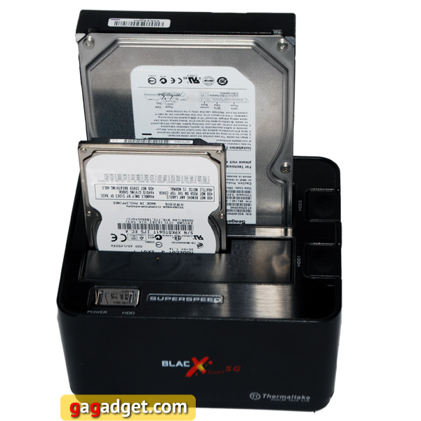 Результаты розыгрыша док-станции для винчестеров Thermaltake BlacX Duet 5G