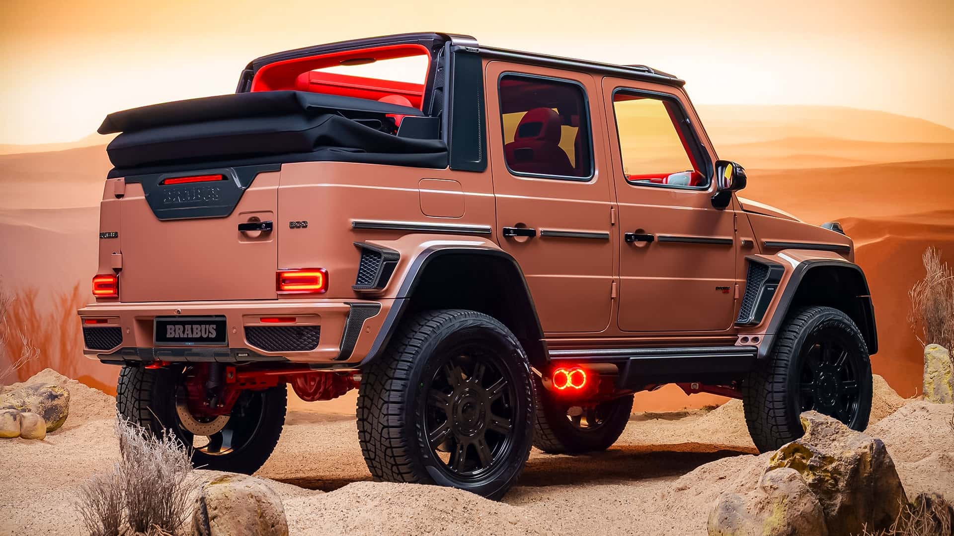 Brabus XL 800 Cabrio детали салона