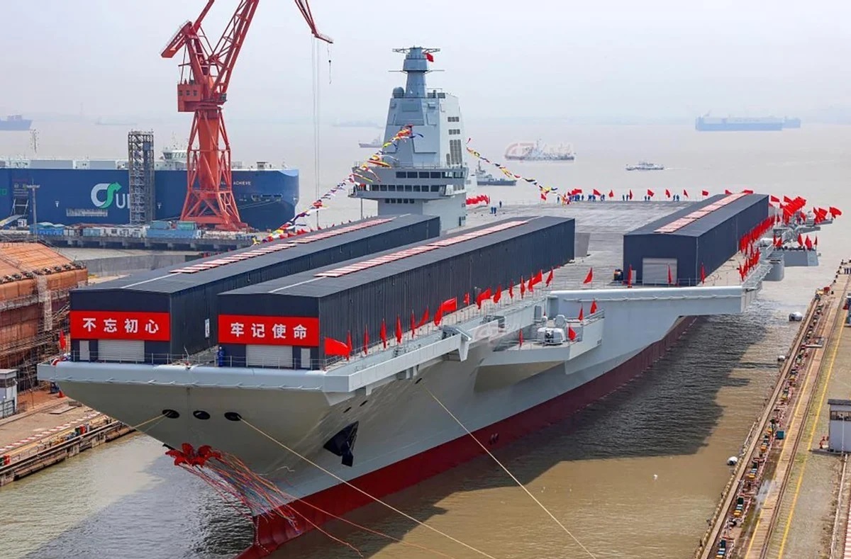 Китайський авіаносець Fujian, на якому розмістяться винищувачі п'ятого покоління J-35, становитиме велику загрозу для Тайваню