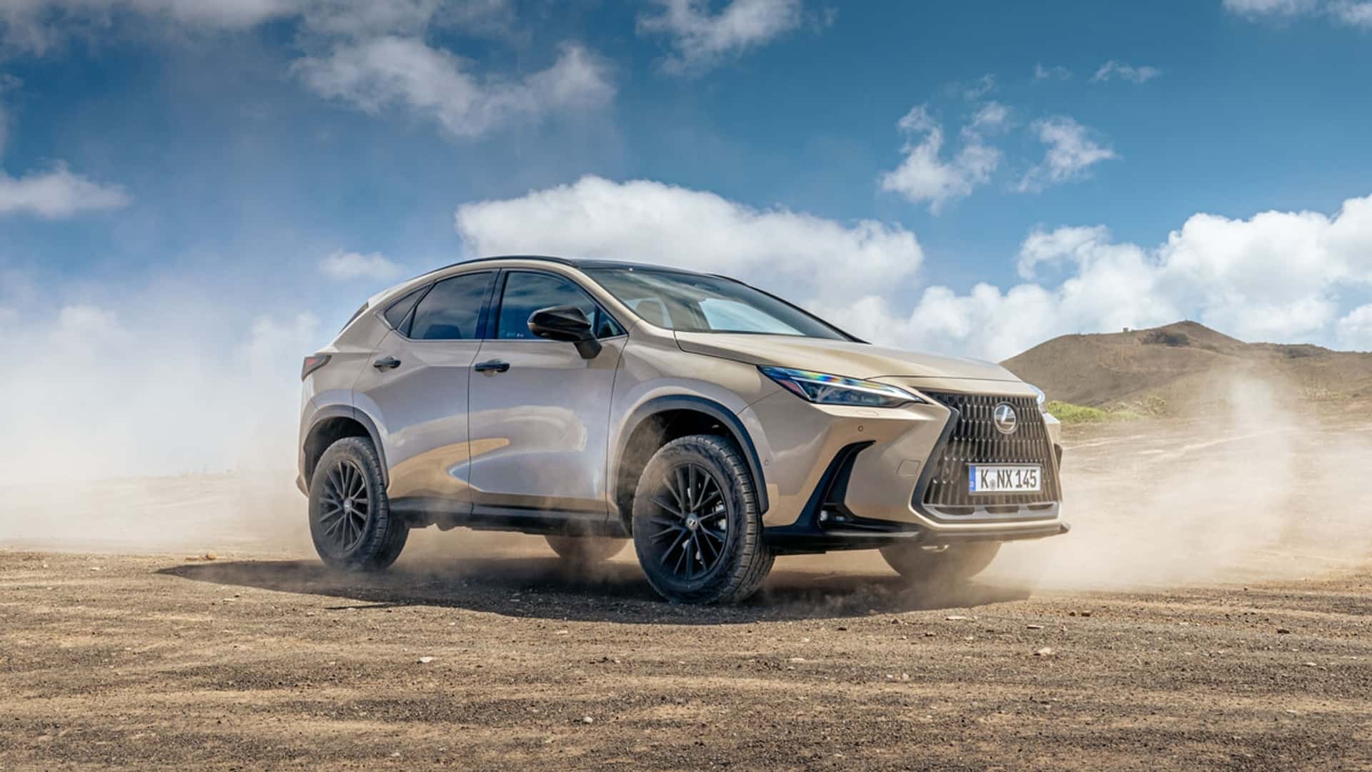 Lexus NX Overtrail side view