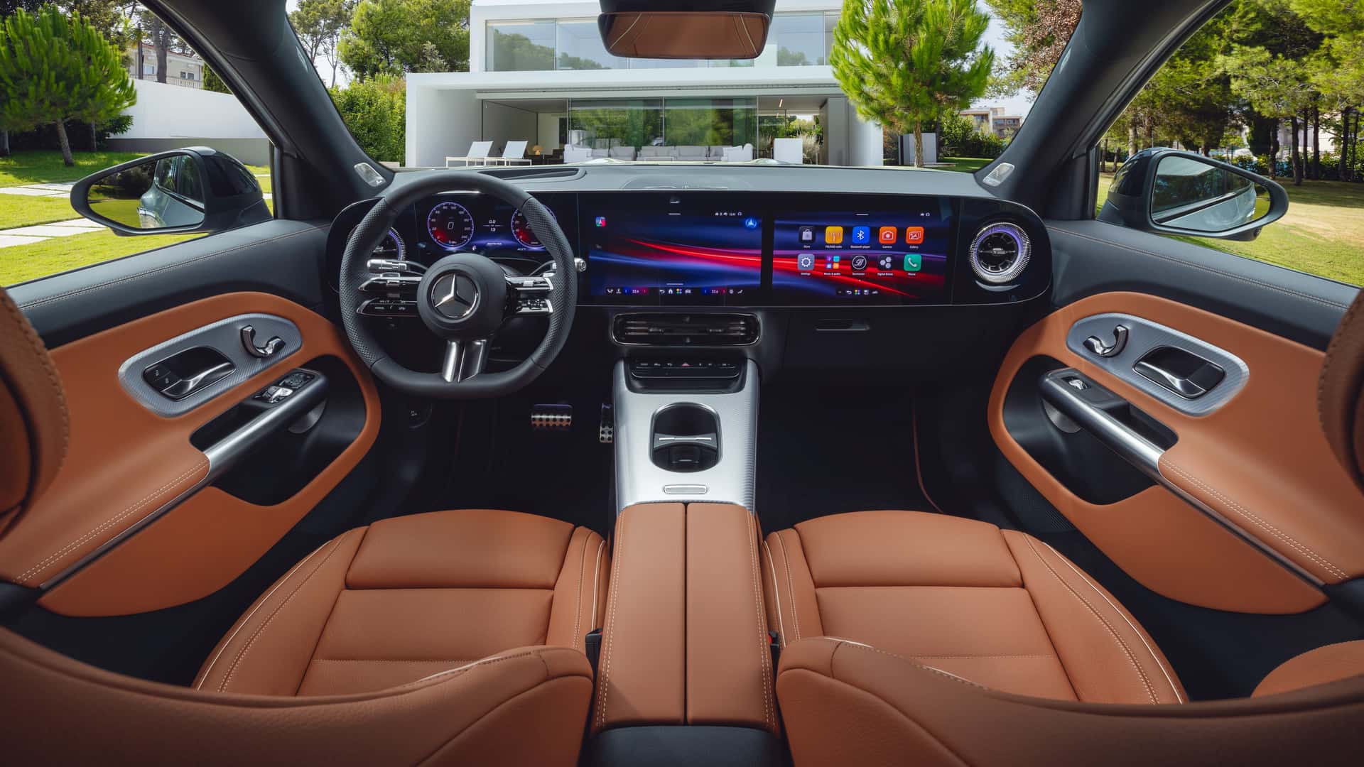 Діагональний вигляд на Mercedes-Benz GLB 2026 - 1