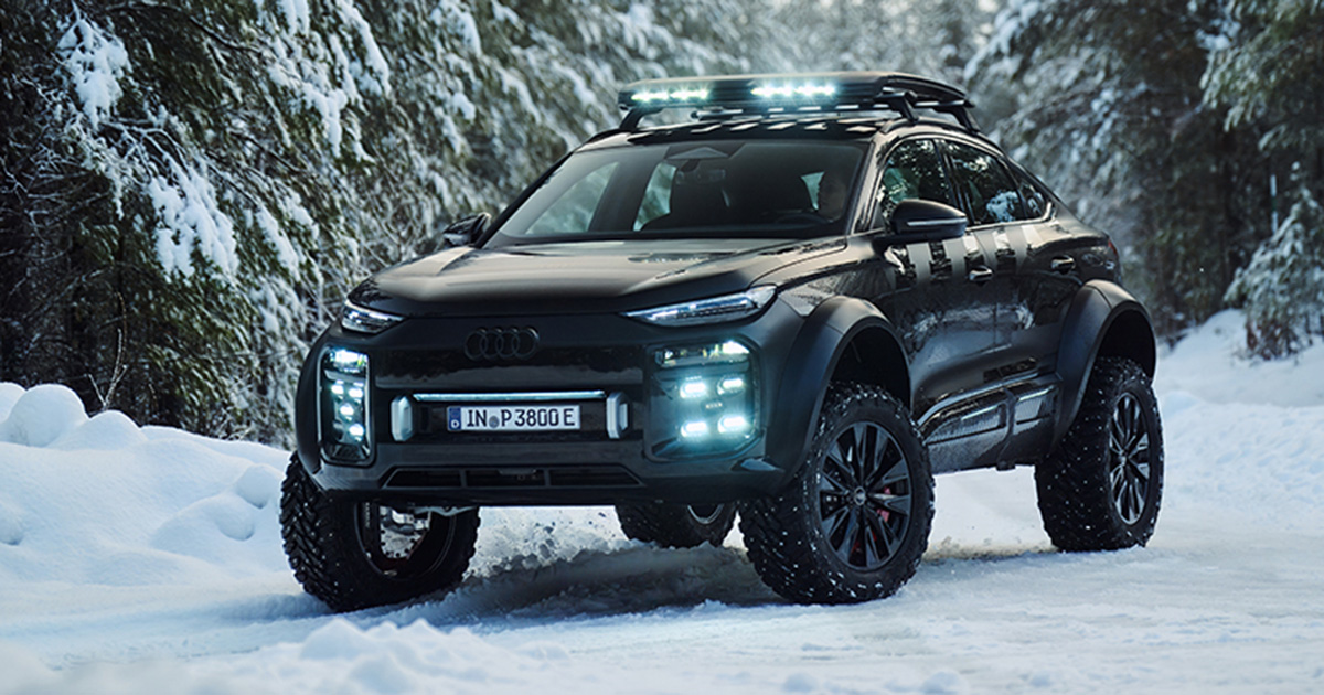Концепт электрического внедорожника Q6 Sportback E-Tron