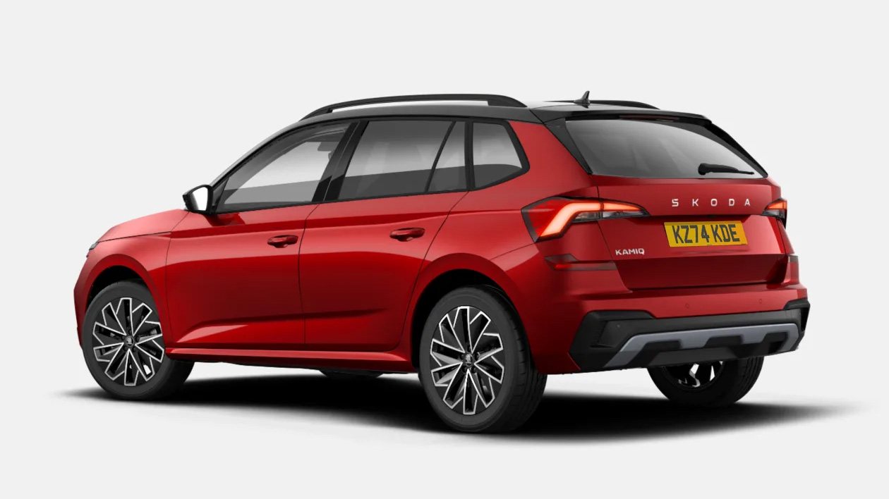 Extérieur de la Škoda Kamiq Design Edition