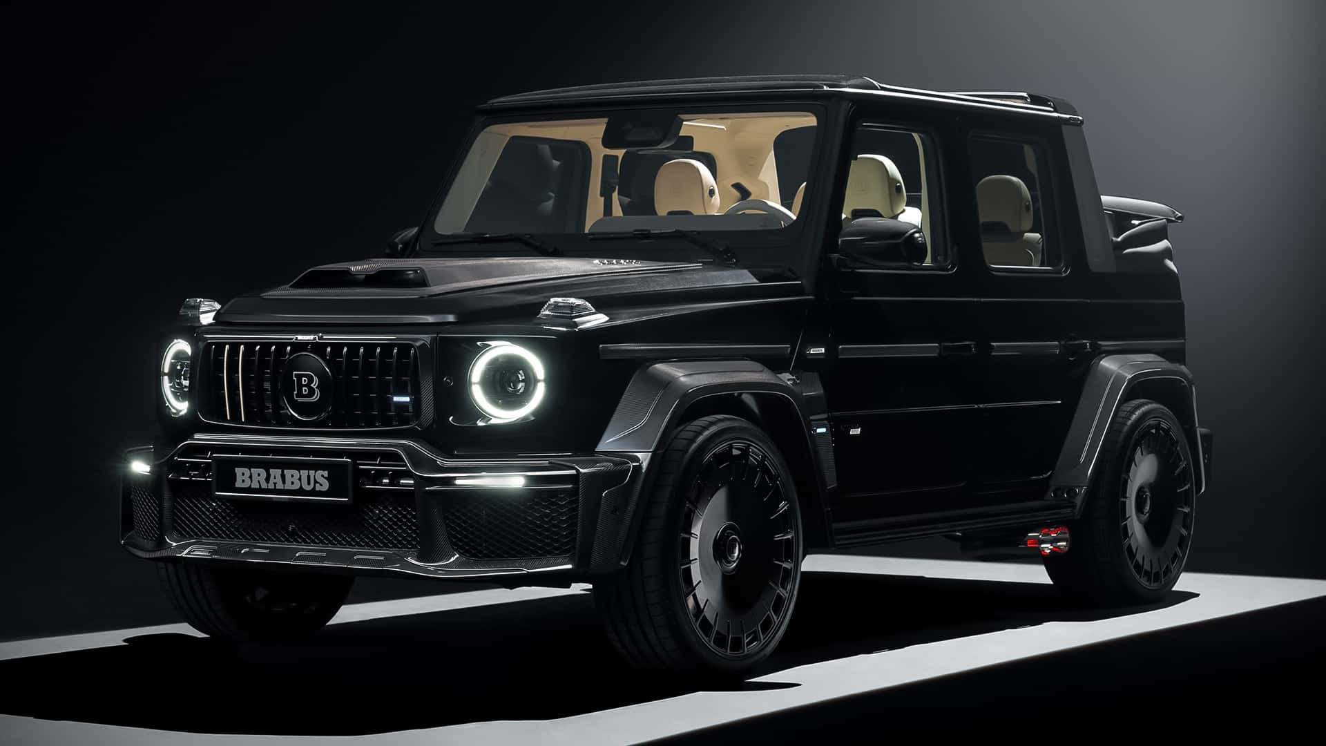 Brabus 800 Cabrio передняя часть