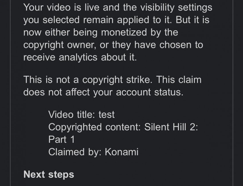 Konami blabbed? A blogger got his streamer blocked by the Japanese for "copyright infringement of Silent Hill 2: Part 1".-2
