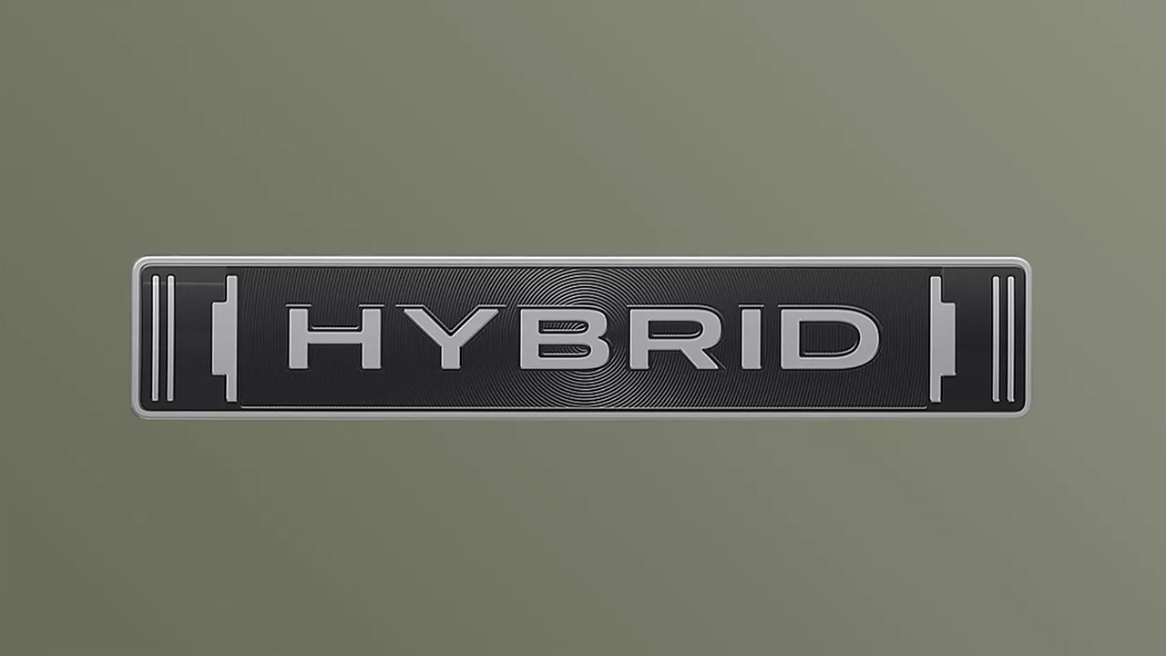 La désignation "Hybride" de Subaru.