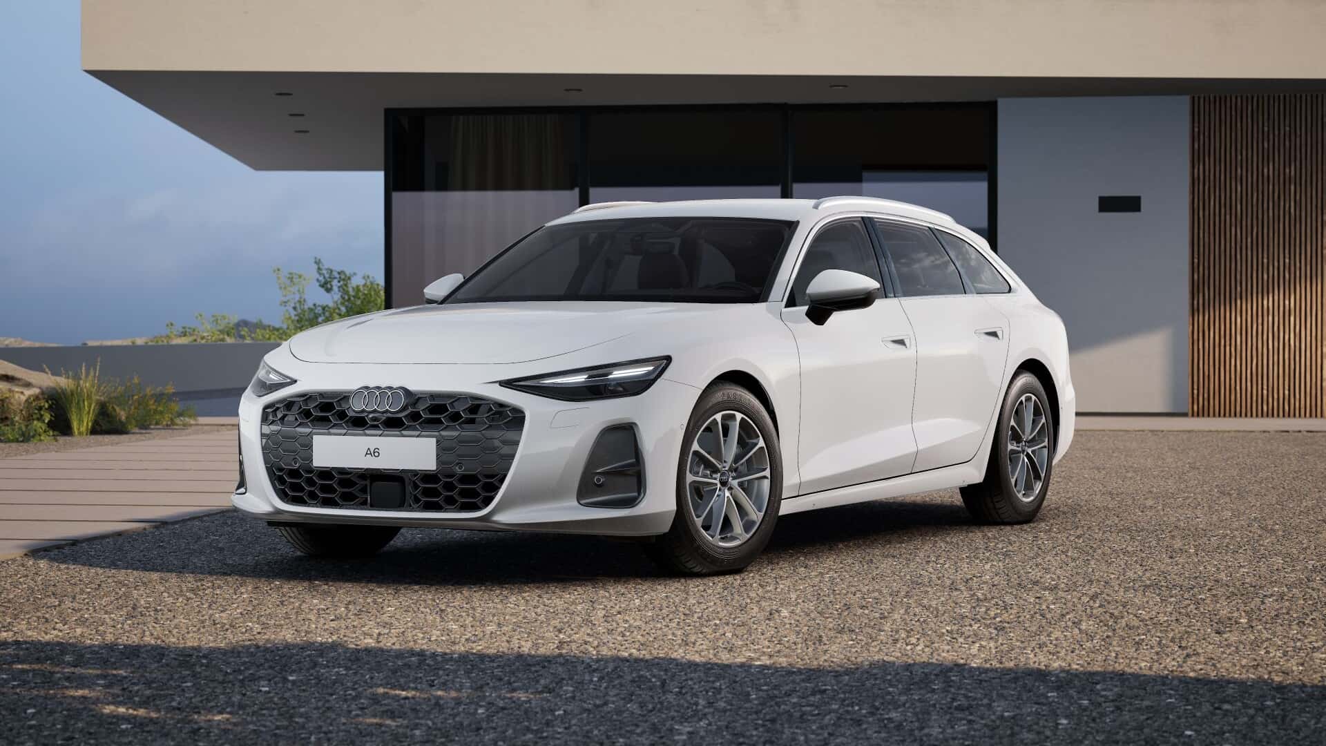 Design of the Audi A6 Avant 2025 in the base configuration