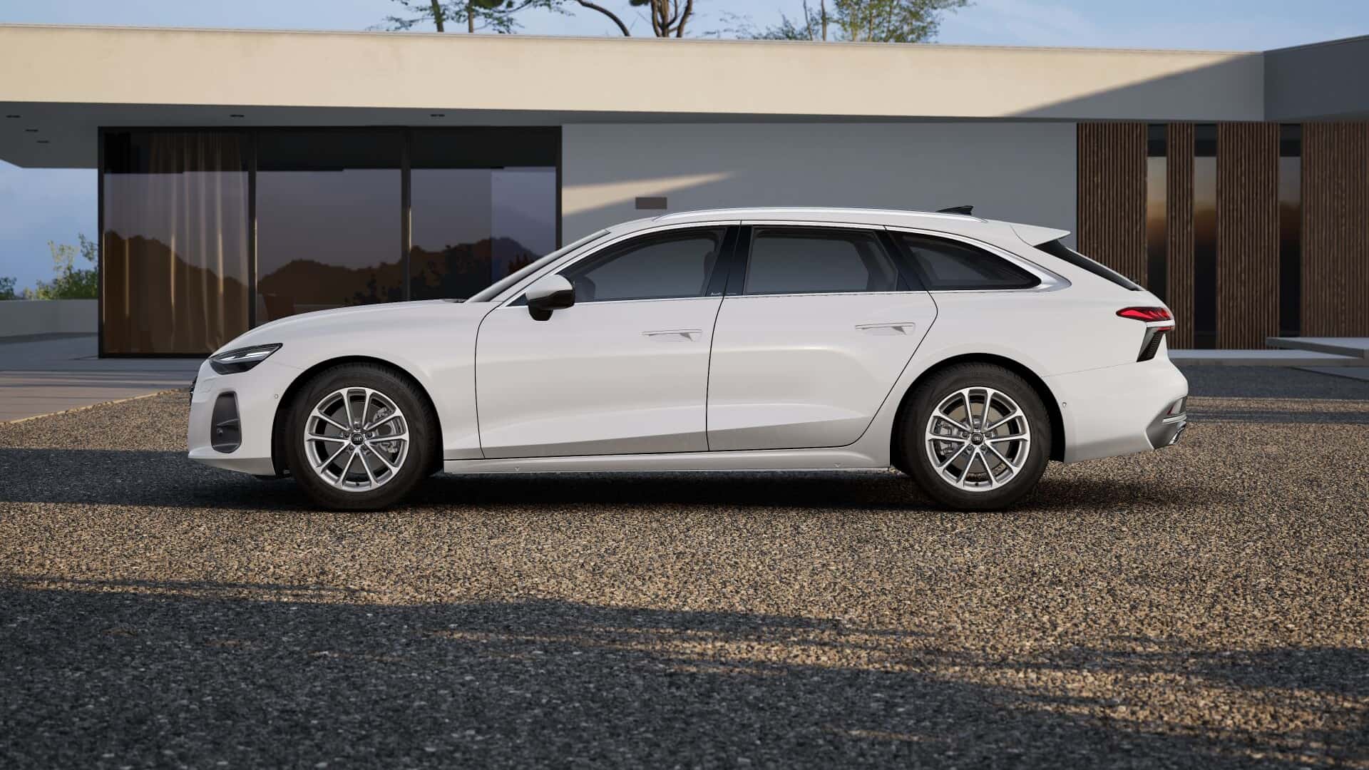 Design of the Audi A6 Avant 2025 in the base configuration