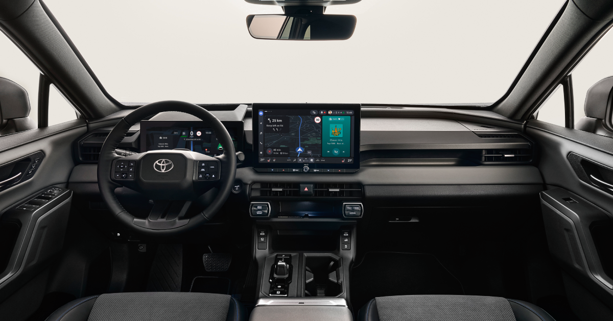 Intérieur du nouveau Toyota RAV4