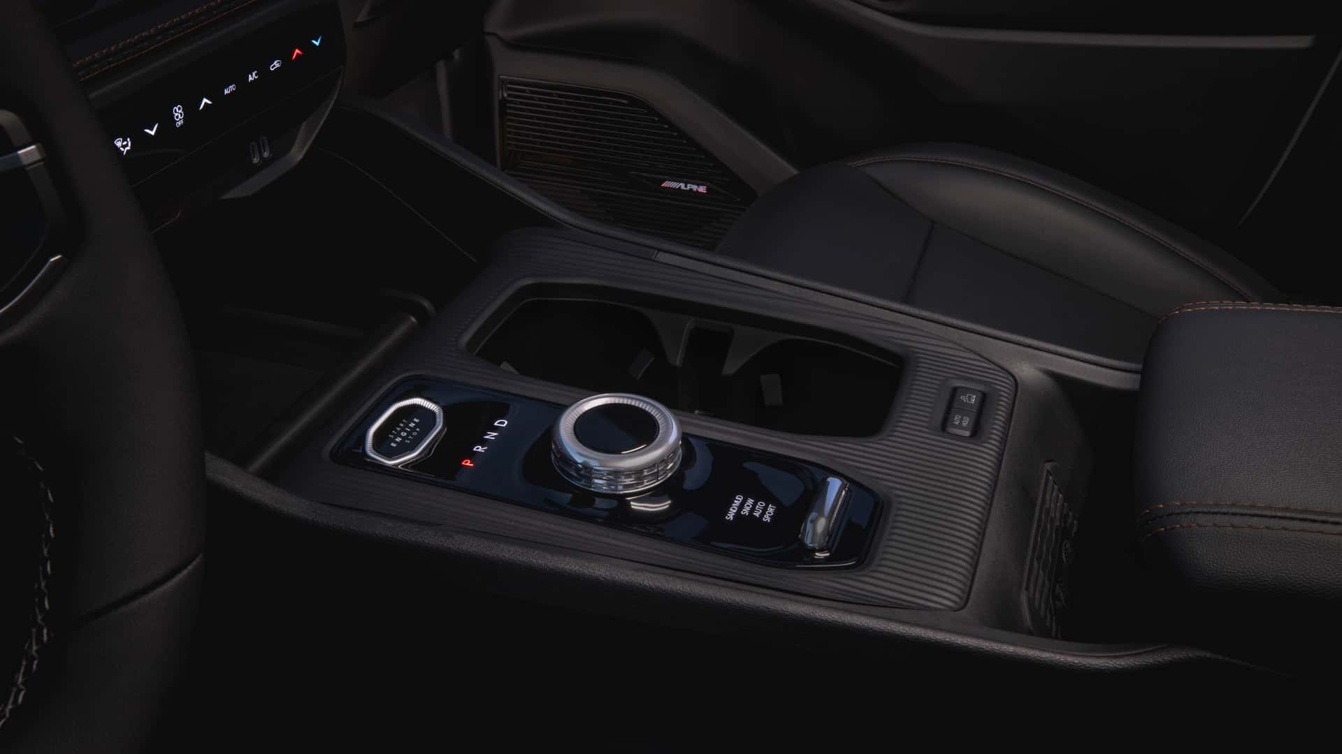 Центральна консоль нового Jeep Cherokee 2026