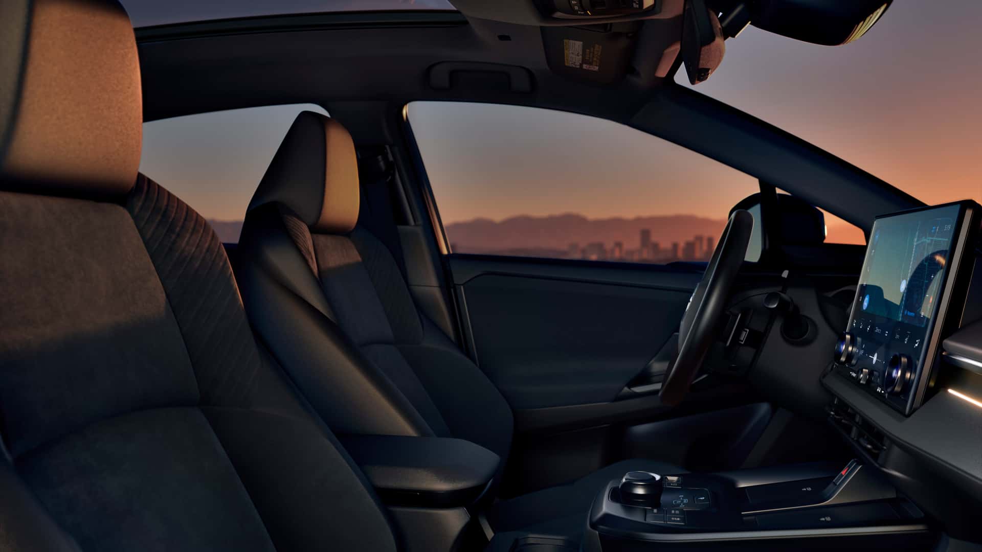 Toyota C-HR EV - панель приладів