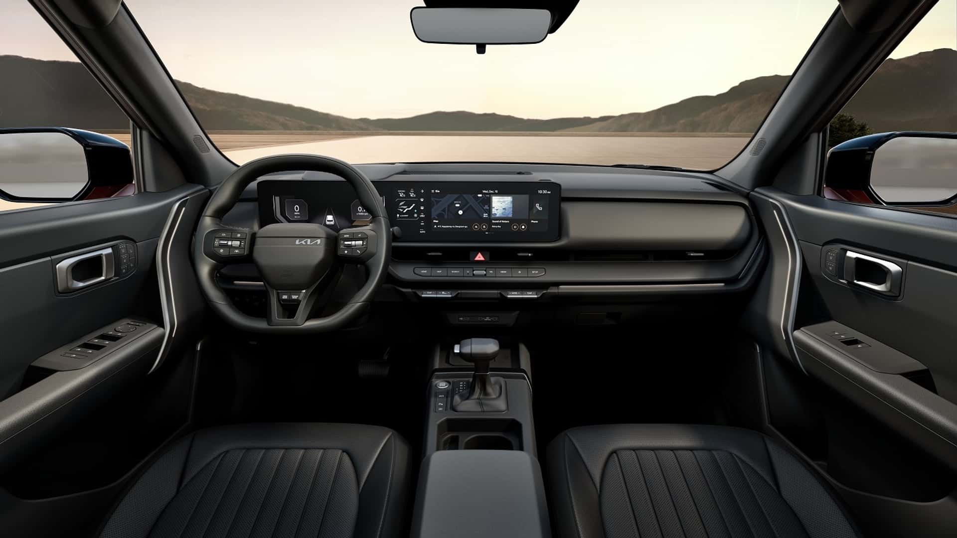 Dashboard of the Kia Seltos 2027