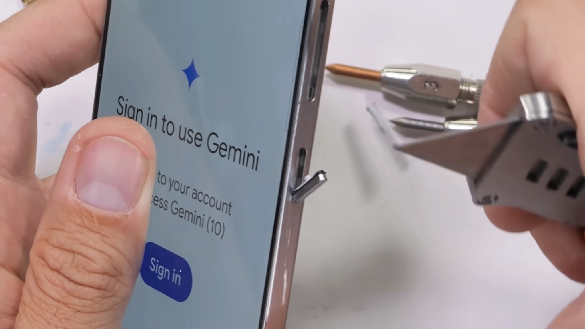 Testing the Galaxy S25 Edge