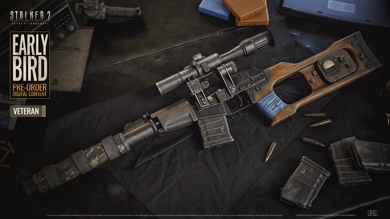 Rifle, suit and backpack - Stalker 2: Heart of Chornobyl developers revealed in-game items that gamers will receive for pre-order-3