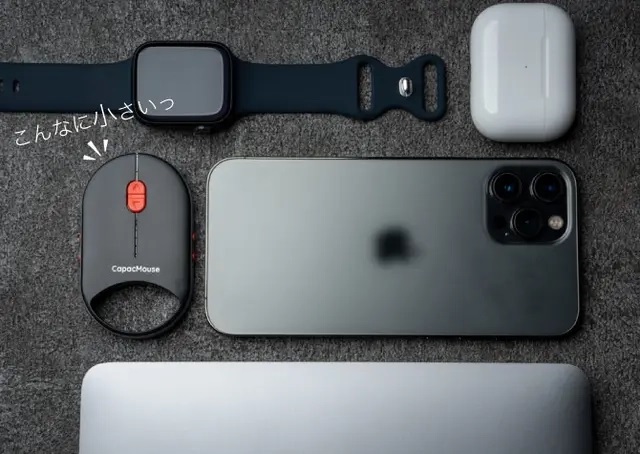 Порівняно фото розмірів CapacMouse Pro