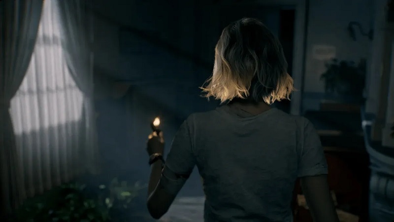Кадр із Resident Evil 9: Грейс із запальничкою