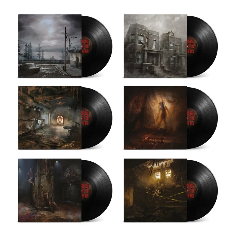 Silent Hill 2 Deluxe X6LP Boxset vinyl set cover
