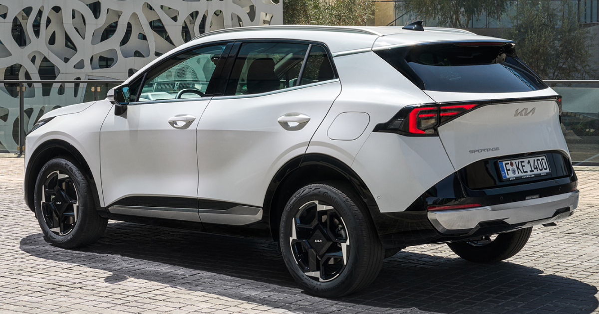 Дизайн передньої частини Kia Sportage