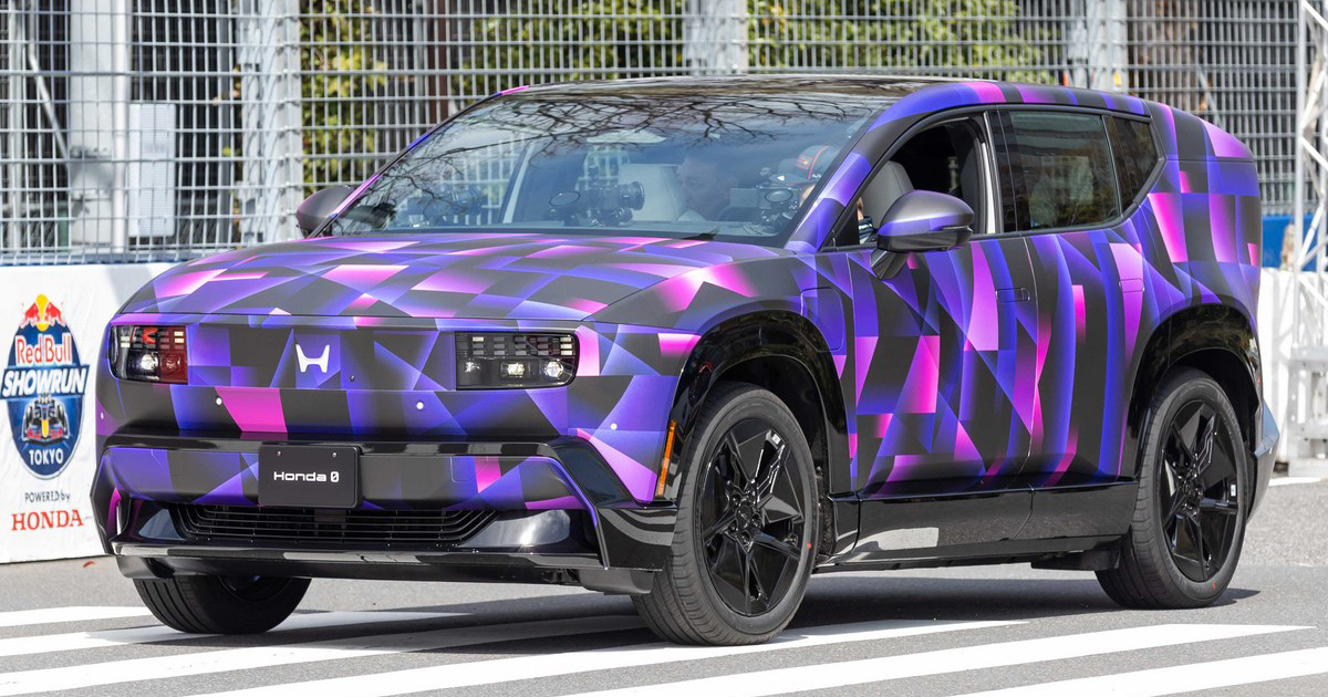 Honda 0 SUV управляется Максом Ферстаппеном