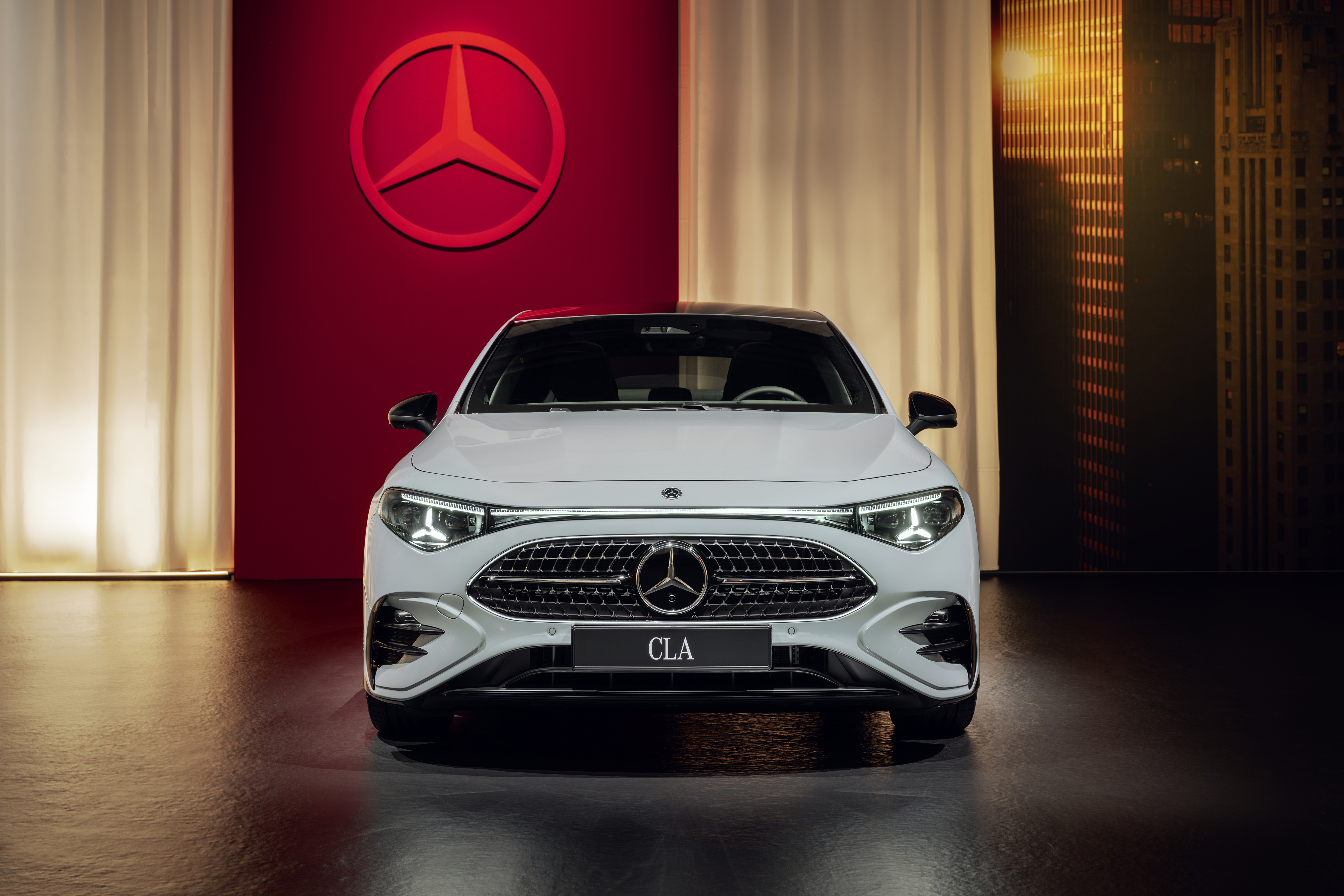 Engine of the new Mercedes-Benz CLA