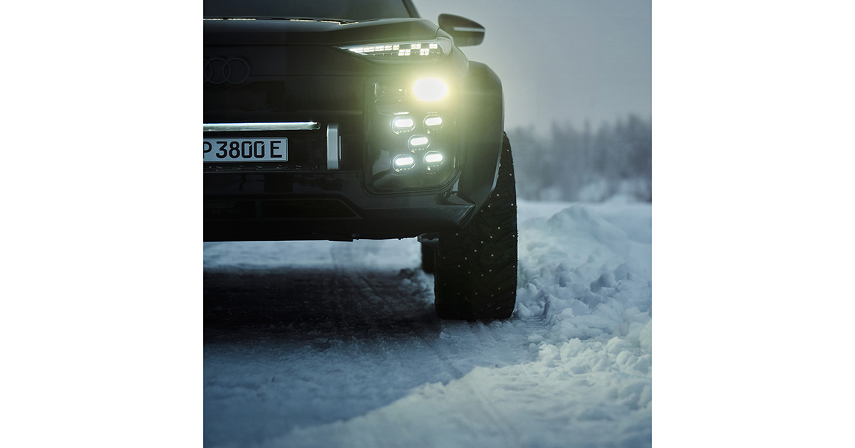 Q6 Sportback E-Tron с модифицированным бампером