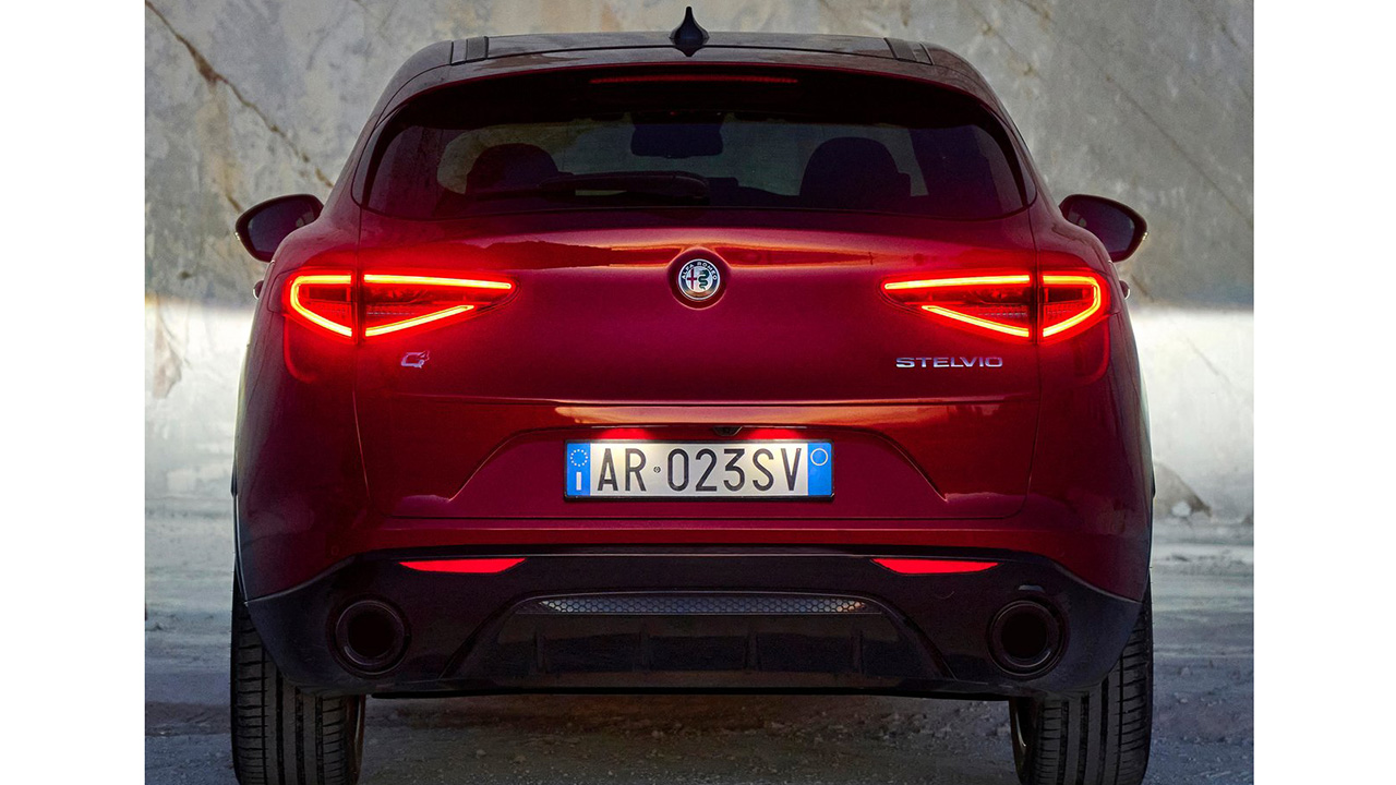 The design of the new Stelvio