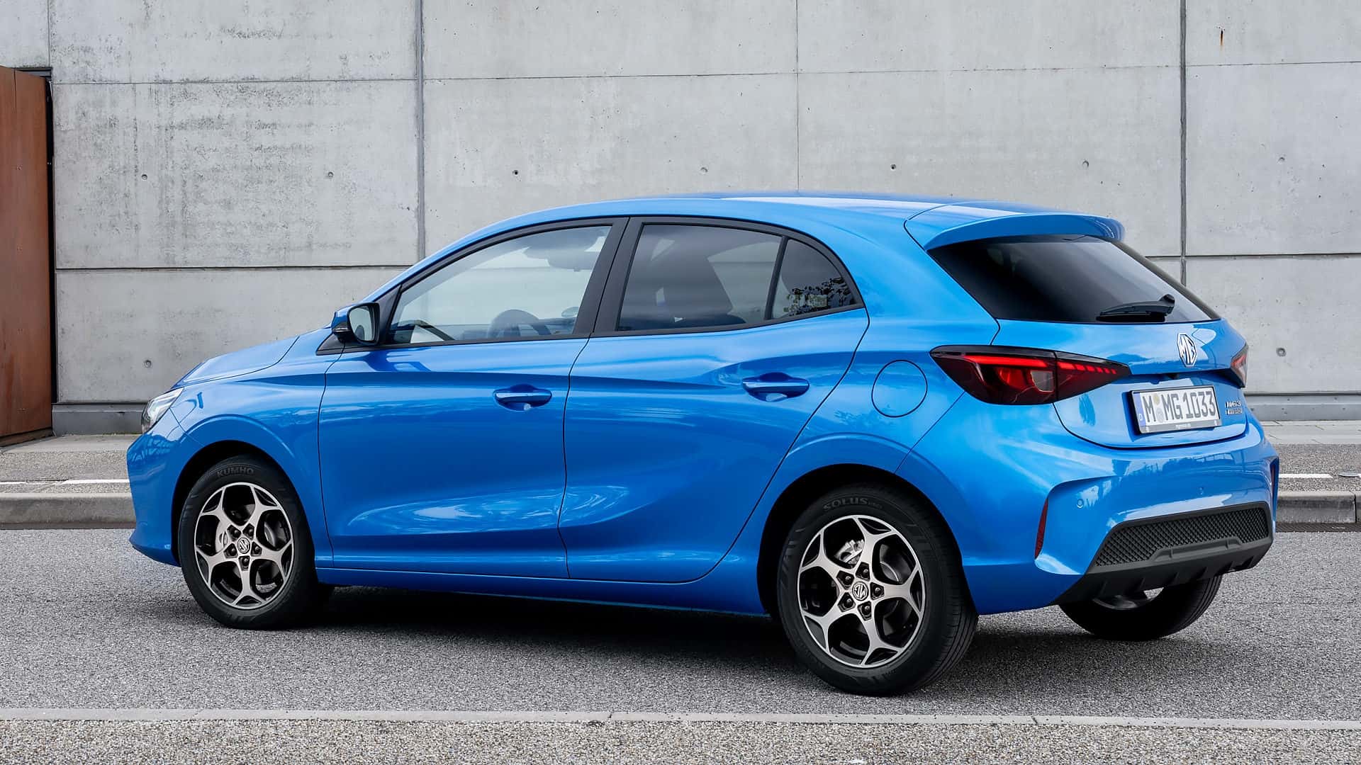 Intérieur de la MG3 et de la MG ZS