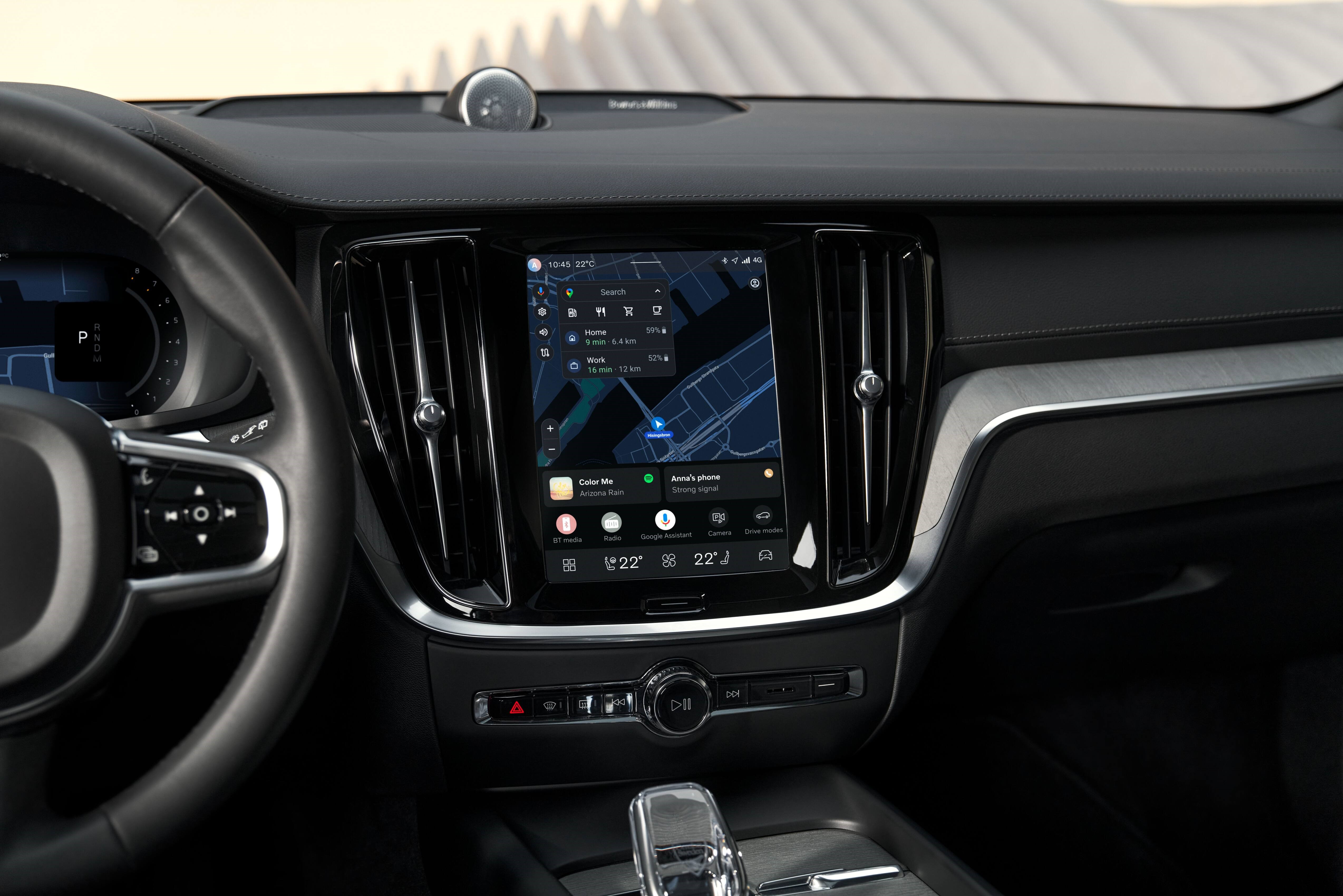 Приклад інтерфейсу Volvo Car UX