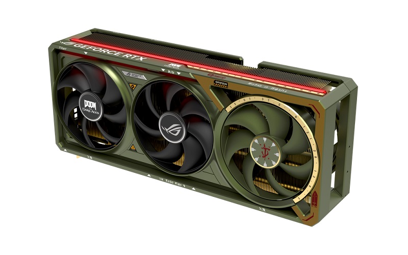 Ventilateurs de la carte graphique ROG Astral GeForce RTX 5080 DOOM Edition